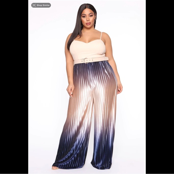 Fashion Nova Pants - ✨ 5x HP ✨ Waterfalling ✨ Belted Velvet Jumpsuit ✨